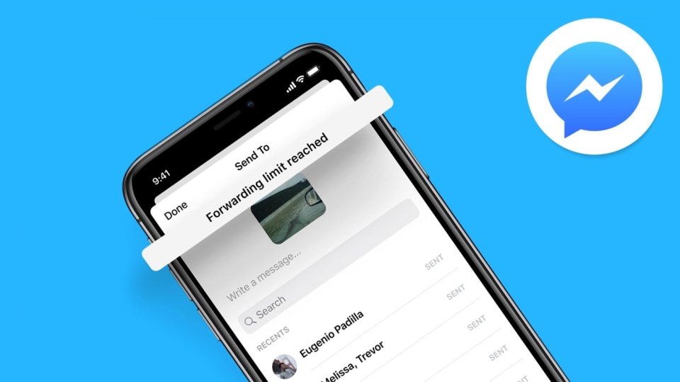 Facebook Messenger omezuje přeposílání zpráv
